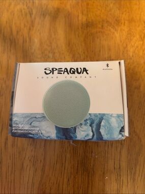 Aqua Speaqua Portable Bluetooth Speaker in Mint